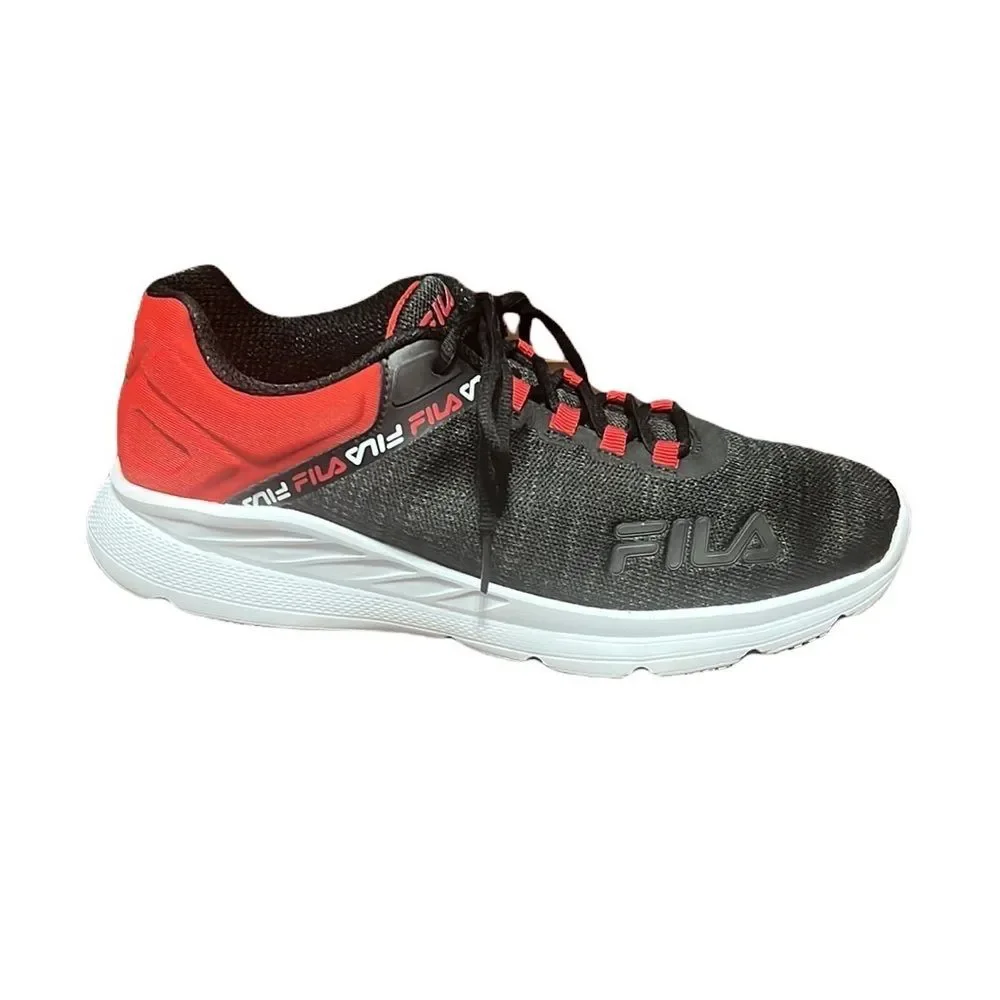 Fila black red